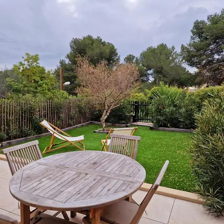 - Giens 1 4 Personnes Jardin Plancha Parking Prive - Olivier Апартаменты Йер